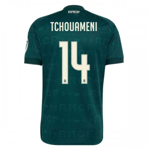 Real Madrid Tchouameni 14 Borte 2026-27 - Herre Fotballdrakt Real Madrid Tchouameni 14 Borte 2026-27 - Herre Fotballdrakt
