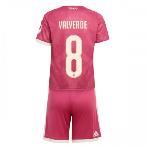 Real Madrid Valverde 8 Tredje 2026-27 - Barn Draktsett Real Madrid Valverde 8 Tredje 2026-27 - Barn Draktsett