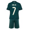 Real Madrid Vini JR. 7 Borte 2026-27 - Barn Draktsett