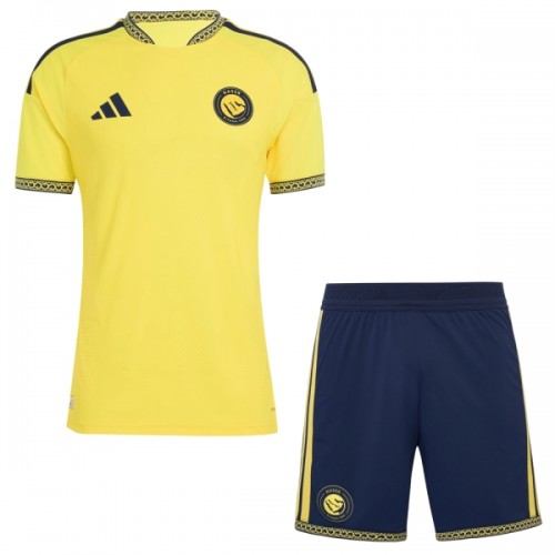 Al Nassr Hjemme 2026-27 - Barn Draktsett Al Nassr Hjemme 2026-27 - Barn Draktsett