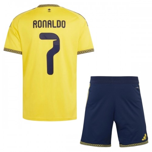 Al Nassr Ronaldo 7 Hjemme 2026-27 - Barn Draktsett Al Nassr Ronaldo 7 Hjemme 2026-27 - Barn Draktsett