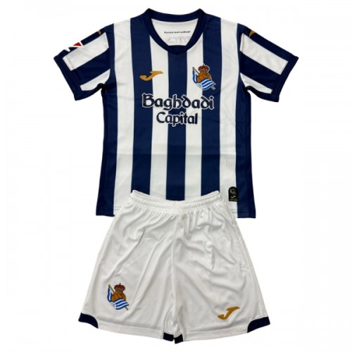 Real Sociedad Hjemme 2026-27 - Barn Draktsett Real Sociedad Hjemme 2026-27 - Barn Draktsett