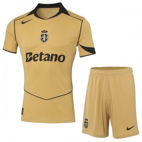 Sporting Lisbon Borte 2026-27 - Barn Draktsett Sporting Lisbon Borte 2026-27 - Barn Draktsett