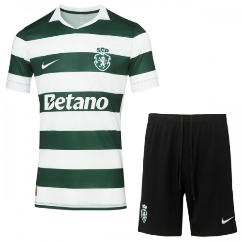 Sporting Lisbon Hjemme 2026-27 - Barn Draktsett Sporting Lisbon Hjemme 2026-27 - Barn Draktsett
