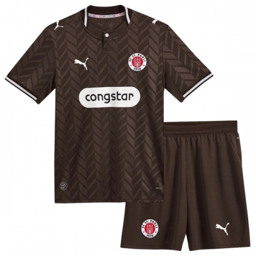St Pauli Hjemme 2026-27 - Barn Draktsett St Pauli Hjemme 2026-27 - Barn Draktsett