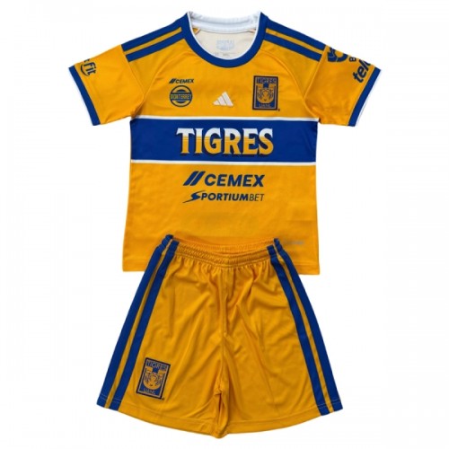 Tigres UANL Hjemme 2026-27 - Barn Draktsett Tigres UANL Hjemme 2026-27 - Barn Draktsett
