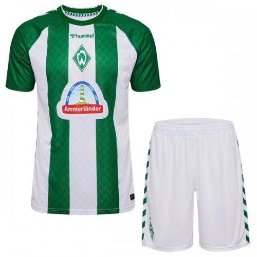 Werder Bremen Hjemme 2026-27 - Barn Draktsett Werder Bremen Hjemme 2026-27 - Barn Draktsett