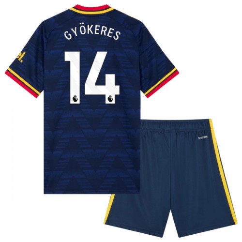 Arsenal Gyokeres 14 Borte 2026-27 - Barn Draktsett Arsenal Gyokeres 14 Borte 2026-27 - Barn Draktsett