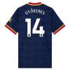 Arsenal Gyokeres 14 Borte 2026-27 - Herre Fotballdrakt Arsenal Gyokeres 14 Borte 2026-27 - Herre Fotballdrakt