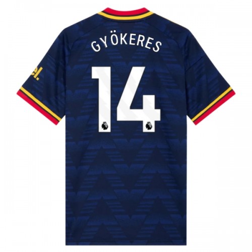 Arsenal Gyokeres 14 Borte 2026-27 - Herre Fotballdrakt Arsenal Gyokeres 14 Borte 2026-27 - Herre Fotballdrakt