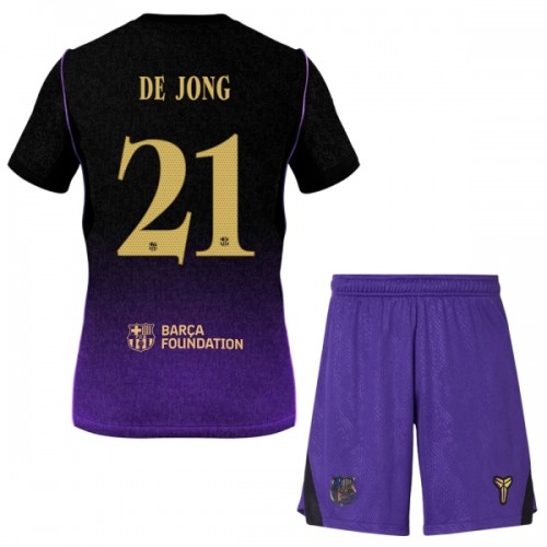 FC Barcelona F. De Jong 21 Borte 2026-27 - Barn Draktsett FC Barcelona F. De Jong 21 Borte 2026-27 - Barn Draktsett