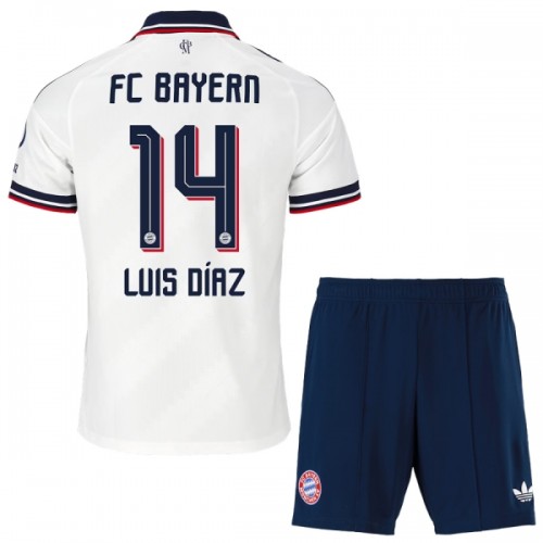 FC Bayern München Luis Diaz 14 Borte 2026-27 - Barn Draktsett FC Bayern München Luis Diaz 14 Borte 2026-27 - Barn Draktsett
