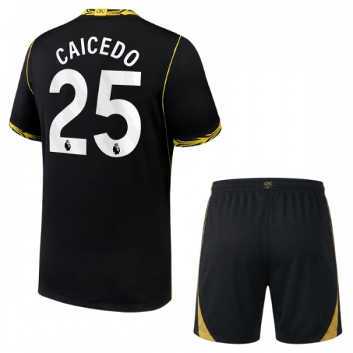 Chelsea Caicedo 25 Borte 2026-27 - Barn Draktsett Chelsea Caicedo 25 Borte 2026-27 - Barn Draktsett