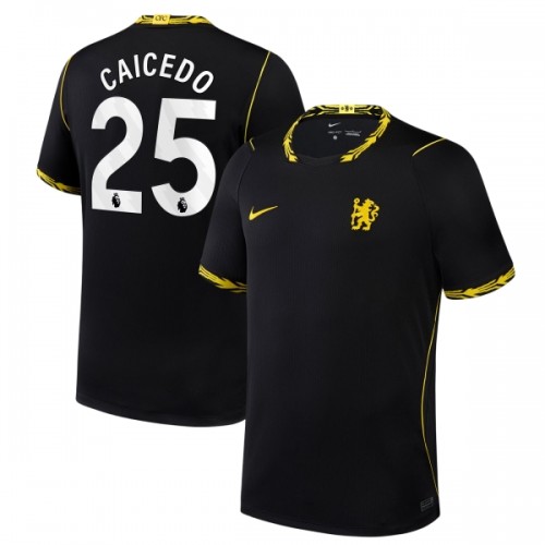 Chelsea Caicedo 25 Borte 2026-27 - Herre Fotballdrakt Chelsea Caicedo 25 Borte 2026-27 - Herre Fotballdrakt