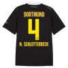 Borussia Dortmund N. Schlotterbeck 4 Borte 2026-27 - Herre Fotballdrakt Borussia Dortmund N. Schlotterbeck 4 Borte 2026-27 - Herre Fotballdrakt
