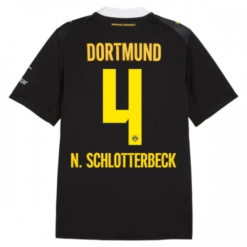 Borussia Dortmund N. Schlotterbeck 4 Borte 2026-27 - Herre Fotballdrakt Borussia Dortmund N. Schlotterbeck 4 Borte 2026-27 - Herre Fotballdrakt