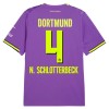 Borussia Dortmund N. Schlotterbeck 4 Tredje 2026-27 - Herre Fotballdrakt Borussia Dortmund N. Schlotterbeck 4 Tredje 2026-27 - Herre Fotballdrakt