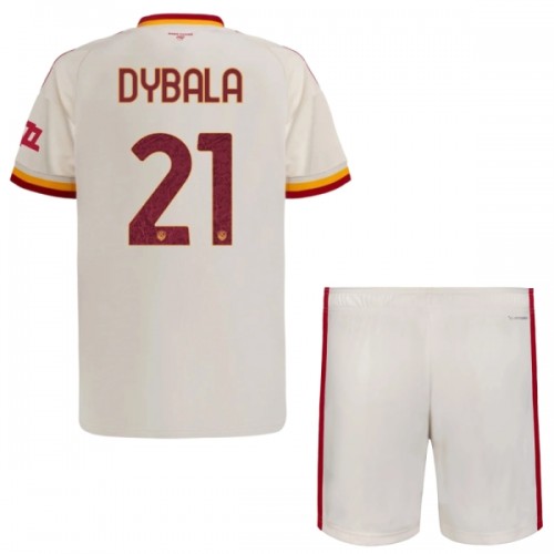 AS Roma Dybala 21 Borte 2026-27 - Barn Draktsett AS Roma Dybala 21 Borte 2026-27 - Barn Draktsett