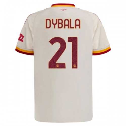 AS Roma Dybala 21 Borte 2026-27 - Herre Fotballdrakt AS Roma Dybala 21 Borte 2026-27 - Herre Fotballdrakt