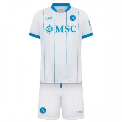 SSC SSC Napoli Borte 2026-27 - Barn Draktsett SSC SSC Napoli Borte 2026-27 - Barn Draktsett