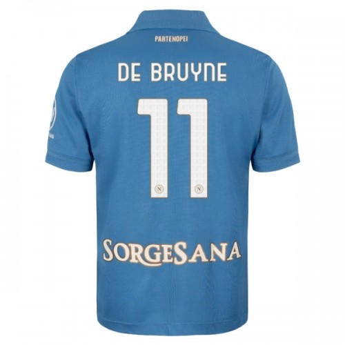 SSC SSC Napoli De Bruyne 11 Hjemme 2026-27 - Herre Fotballdrakt SSC SSC Napoli De Bruyne 11 Hjemme 2026-27 - Herre Fotballdrakt
