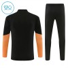 Arsenal Trenings Collegegenser 2026-27 Kvart-Zip Svart - Barn