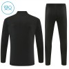 Arsenal Trenings Collegegenser 2026-27 Kvart-Zip Svart - Barn