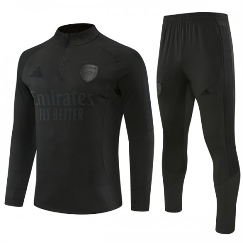 Arsenal Trenings Collegegenser 2026-27 Kvart-Zip Svart - Herre Arsenal Trenings Collegegenser 2026-27 Kvart-Zip Svart - Herre