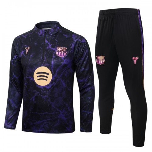 Barcelona Trenings Collegegenser 2026-27 Kvart-Zip Svart - Herre Barcelona Trenings Collegegenser 2026-27 Kvart-Zip Svart - Herre