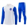 Chelsea Trenings Collegegenser 2026-27 Kvart-Zip Hvit - Herre