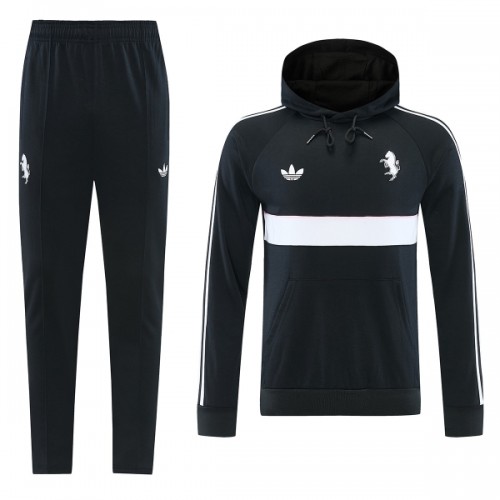 Juventus Hoodie Trenings Collegegenser 2026-27 Svart - Herre Juventus Hoodie Trenings Collegegenser 2026-27 Svart - Herre