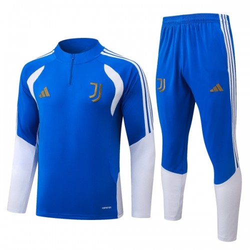 Juventus Trenings Collegegenser 2026-27 Kvart-Zip Blå - Herre Juventus Trenings Collegegenser 2026-27 Kvart-Zip Blå - Herre