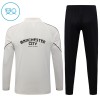 Manchester City Trenings Collegegenser 2026-27 Kvart-Zip Grå - Barn