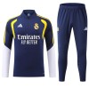 Real Madrid Trenings Collegegenser 2026-27 Kvart-Zip Blå - Herre Real Madrid Trenings Collegegenser 2026-27 Kvart-Zip Blå - Herre