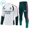 Real Madrid Trenings Collegegenser 2026-27 Kvart-Zip Hvit - Barn Real Madrid Trenings Collegegenser 2026-27 Kvart-Zip Hvit - Barn