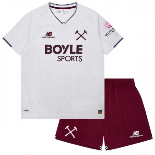 West Ham United Borte 2026-27 - Barn Draktsett West Ham United Borte 2026-27 - Barn Draktsett