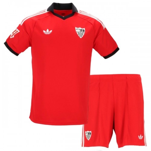 Sevilla FC Borte 2026-27 - Barn Draktsett Sevilla FC Borte 2026-27 - Barn Draktsett