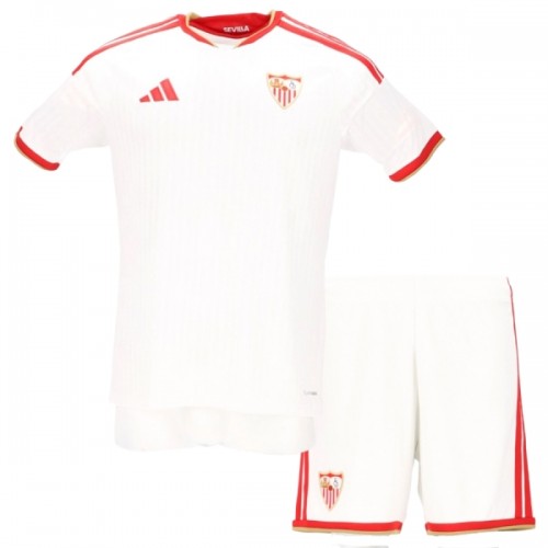 Sevilla FC Hjemme 2026-27 - Barn Draktsett Sevilla FC Hjemme 2026-27 - Barn Draktsett