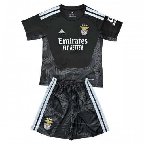 SL Benfica 2026-27 Svart - Barn Keeper Draktsett SL Benfica 2026-27 Svart - Barn Keeper Draktsett