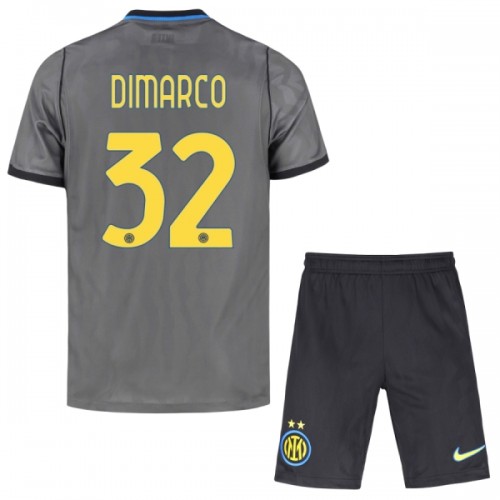 Inter Milan Dimarco 32 Tredje 2026-27 - Barn Draktsett Inter Milan Dimarco 32 Tredje 2026-27 - Barn Draktsett