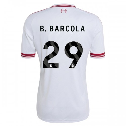 Liverpool B. Barcola 29 Borte 2026-27 - Herre Fotballdrakt Liverpool B. Barcola 29 Borte 2026-27 - Herre Fotballdrakt