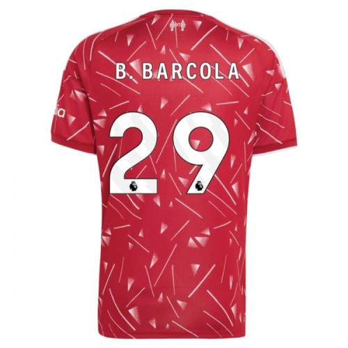 Liverpool B. Barcola 29 Hjemme 2026-27 - Herre Fotballdrakt Liverpool B. Barcola 29 Hjemme 2026-27 - Herre Fotballdrakt