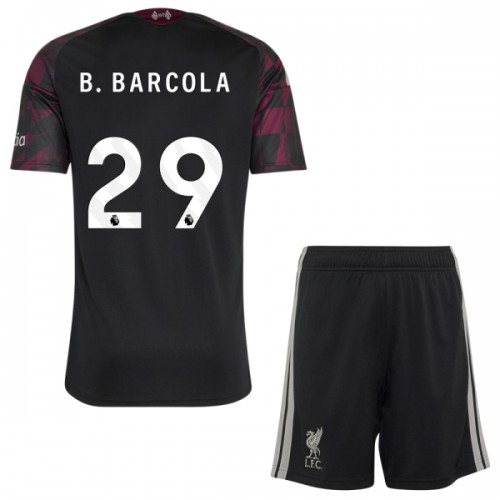 Liverpool B. Barcola 29 Tredje 2026-27 - Barn Draktsett Liverpool B. Barcola 29 Tredje 2026-27 - Barn Draktsett