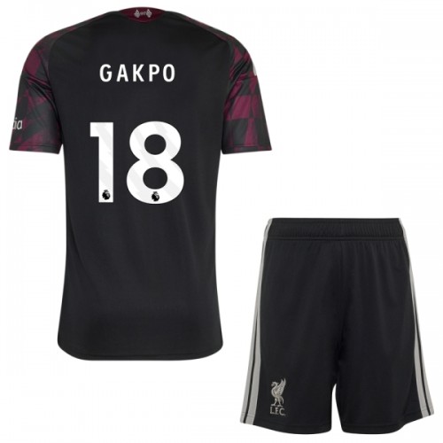 Liverpool Gakpo 18 Tredje 2026-27 - Barn Draktsett Liverpool Gakpo 18 Tredje 2026-27 - Barn Draktsett