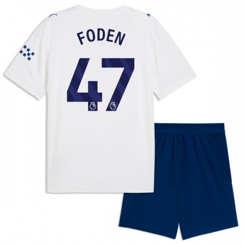 Manchester City Foden 47 Tredje 2026-27 - Barn Draktsett Manchester City Foden 47 Tredje 2026-27 - Barn Draktsett