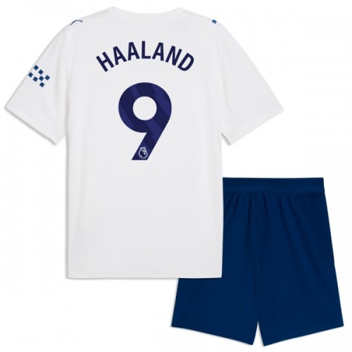 Manchester City Haaland 9 Tredje 2026-27 - Barn Draktsett Manchester City Haaland 9 Tredje 2026-27 - Barn Draktsett